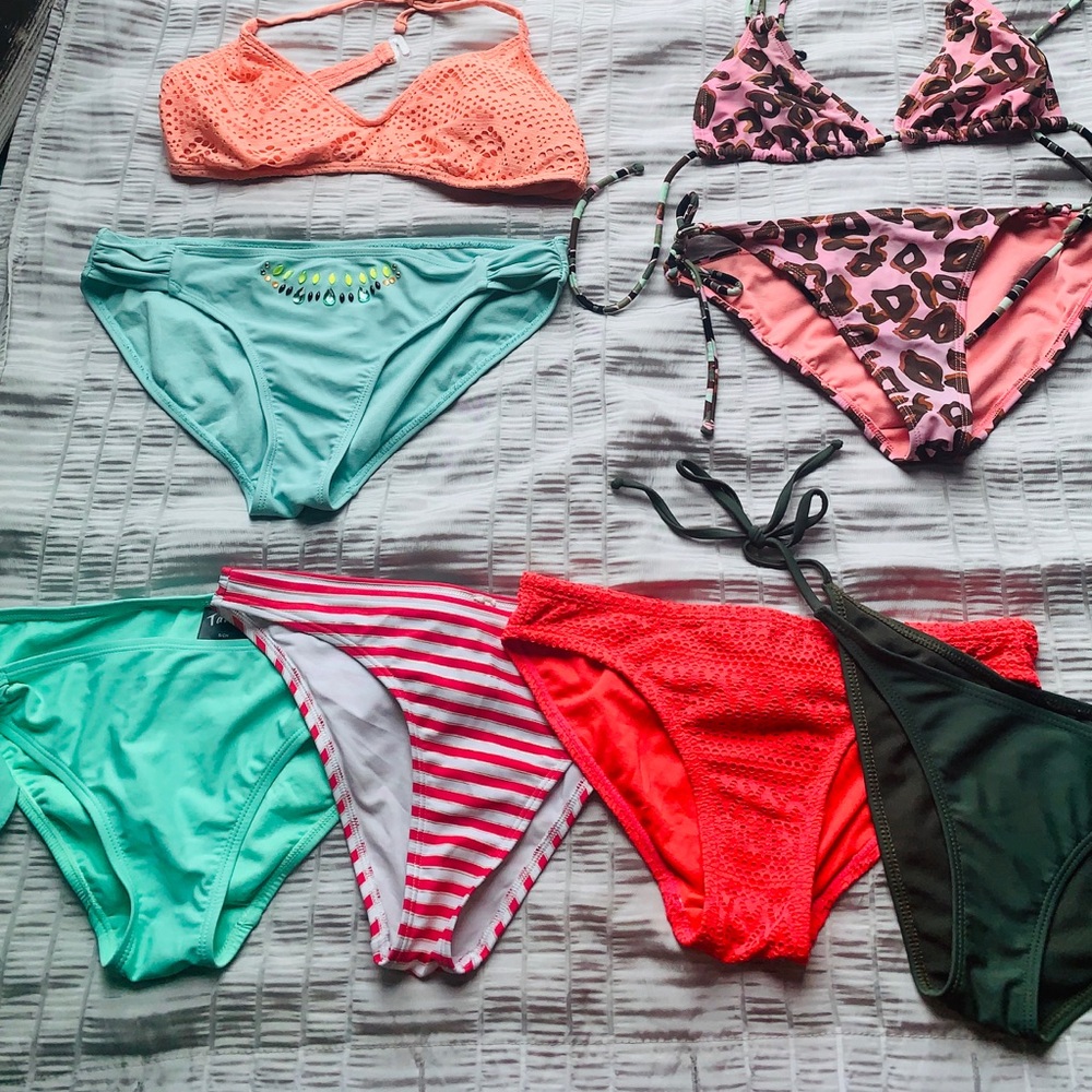 Bundle of Bathing suit sets and separates
